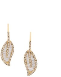 Anita Ko Leaf Earrings