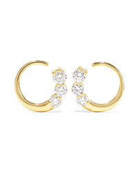 Melissa Kaye Aria 18 Karat Gold Diamond Earrings