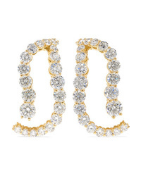 Melissa Kaye Aria Skye 18 Karat Gold Diamond Earrings