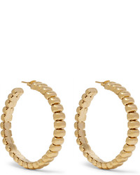 Rosantica Atena Gold Tone Hoop Earrings One Size