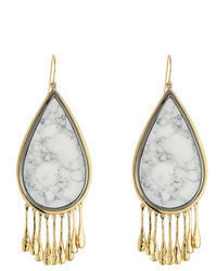 Aurelie Bidermann Aurlie Bidermann Gold Plated Earrings With Marble