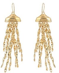 Aurelie Bidermann Aurlie Bidermann Theia Gold Plated Earrings