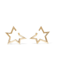Jennifer Fisher Baby Classic Star Gold Plated Earrings