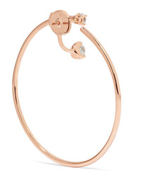 Anita Ko Bardot 18 Karat Gold Diamond Hoop Earrings