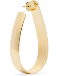 Jennifer Fisher Bolden Gold Plated Hoop Earrings