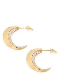 Chloé Chloe Isalis Single Crystal Crescent Earring