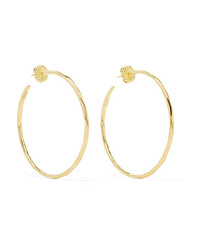 Ippolita Classico Bastille 18 Karat Gold Hoop Earrings