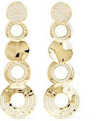 Ippolita Classico Stardust 18 Karat Gold Diamond Earrings