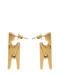 Moschino Clothespin Earrings