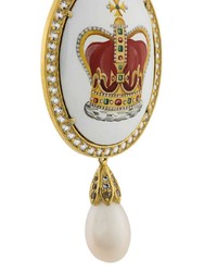 Axenoff Jewellery Crown Sovereigns Orb Drop Earrings