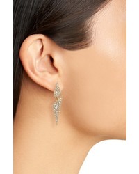Alexis Bittar Crystal Encrusted Dangling Drop Earrings
