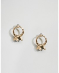 Asos Crystal Ring Stud Earrings