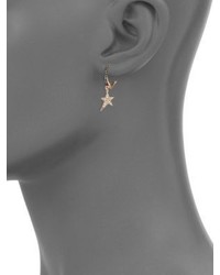 Diane Kordas Diamond 18k Rose Gold Star Earring Charm