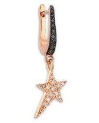 Diane Kordas Diamond 18k Rose Gold Star Earring Charm