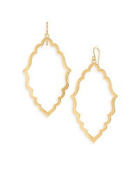 Dogeared Moroccan Hoop Earrings Gold