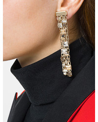 Lanvin Embellished Chain Earrings