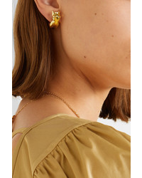 Paola Vilas Eva Gold Plated Earrings