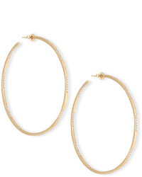 Lana Expose 14k Gold Diamond Hoop Earrings