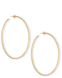 Lana Expose 14k Gold Diamond Hoop Earrings