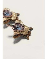 Violeta BY MANGO Faceted Stone Earrings