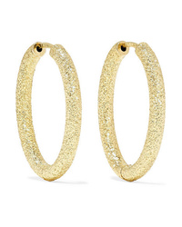 Carolina Bucci Florentine 18 Karat Gold Hoop Earrings