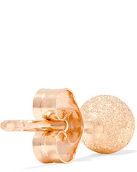 Carolina Bucci Florentine 18 Karat Rose Gold Earrings