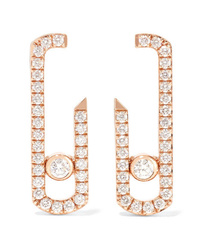 Messika Gigi Hadid Move Addiction 18 Karat Gold Diamond Earrings