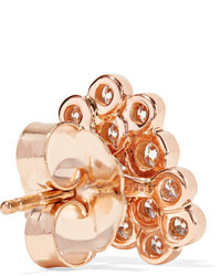 Ippolita Glamazon Stardust 18 Karat Rose Gold Diamond Earrings One Size