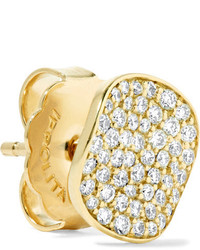 Ippolita Glamazon Stardust Flower 18 Karat Gold Diamond Earrings