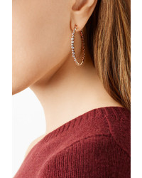 Ippolita Glamazon Starlet 18 Karat Rose Gold Diamond Hoop Earrings One Size