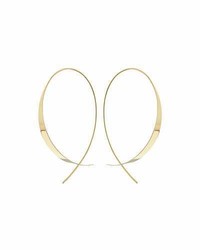 Lana Gloss 14k Upside Down Hoop Earrings