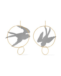 JW Anderson Gold And Silver Tone Earrings