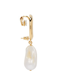 Chloé Gold Darcey Pearl Drop Earrings