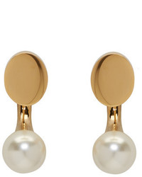 Chloé Gold Darcey Round Earrings