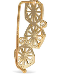 Grace Lee Gold Diamond Ear Cuff