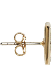 Marc Jacobs Gold Domino Something Special Earring