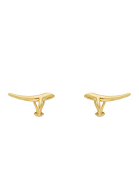 Charlotte Chesnais Gold Helix Earrings
