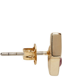 Marc Jacobs Gold Lighter Earring