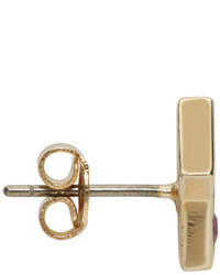 Marc Jacobs Gold Lighter Something Special Earring