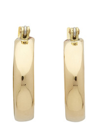 Laura Lombardi Gold Mini Band Earrings