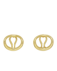 Charlotte Chesnais Gold Naho Clip On Earrings