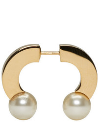 Chloé Gold Pearl Darcey Single Earring