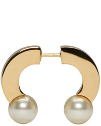 Chloé Gold Pearl Darcey Single Earring
