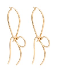 Simone Rocha Gold Plated Bow Earrings