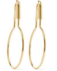 Balenciaga Gold Plated Earrings