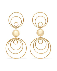 Arme De L'Amour Gold Plated Earrings