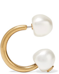 Gucci Gold Plated Faux Pearl Earring