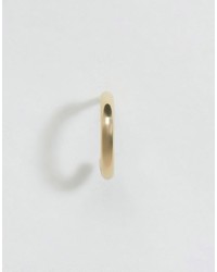 Asos Gold Plated Sterling Silver 10mm Hoop Earrings