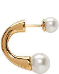 Chloé Gold Small Darcey Round Earrings