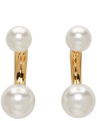Chloé Gold Small Darcey Round Earrings